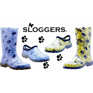 Sloggers paw clearance print boots